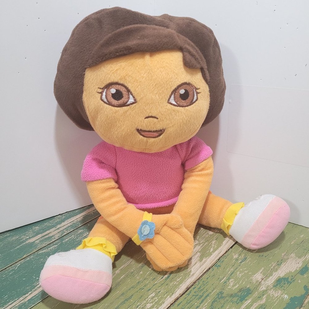 15 Inch Nickelodeon Dora The Explorer Plush Stuffed Animal Doll